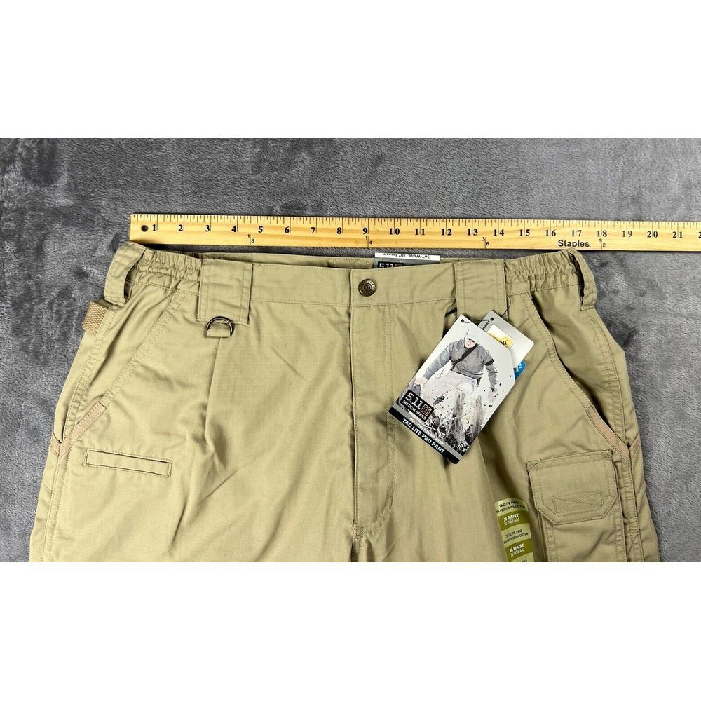 NEW 5.11 Men's TACLITE Pro Tactical Pants Style 74273 36x30 TDU Khaki NWT - Picture 12 of 14